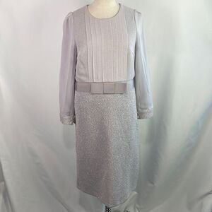 Stogova lilac dress with bow front